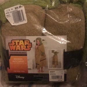 Star Wars Yoda Hooded Bath Towel
